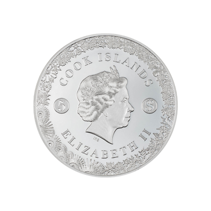 SUMMER Manga 1 Oz Silver Coin $5 Cook Islands 2022