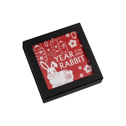 SWEET RABBIT Lunar Collection 1 Oz Silver Coin 1000 Togrog Mongolia 2023