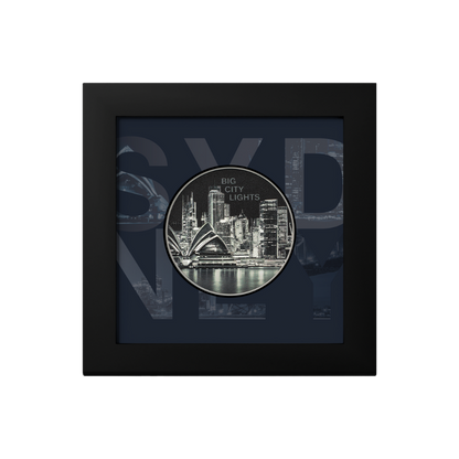 SYDNEY Big City Lights 1 Oz Silver Coin $5 Cook Islands 2023