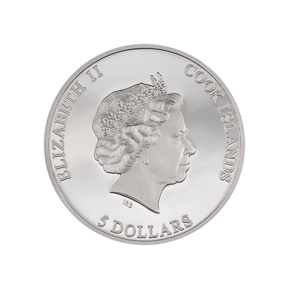 SYDNEY Big City Lights 1 Oz Silver Coin $5 Cook Islands 2023