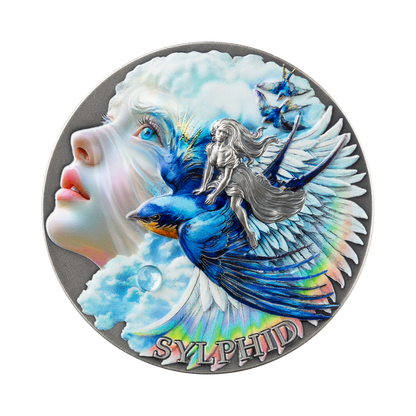 Sylphid Nature Spirits 2 Oz Silver Coin 2027 Mint XXI