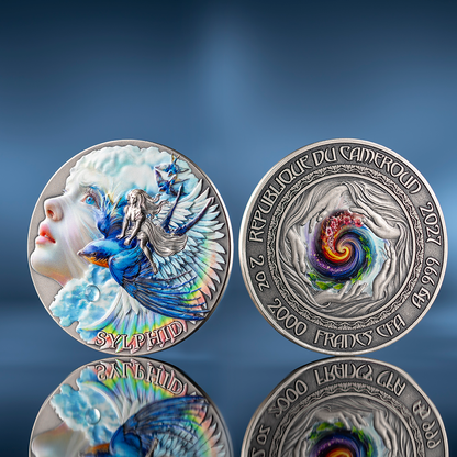 Sylphid Nature Spirits 2 Oz Silver Coin 2027 Mint XXI