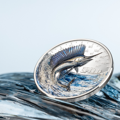 Sailfish Born for Speed 1 Oz Silver Coin 2026 CIT