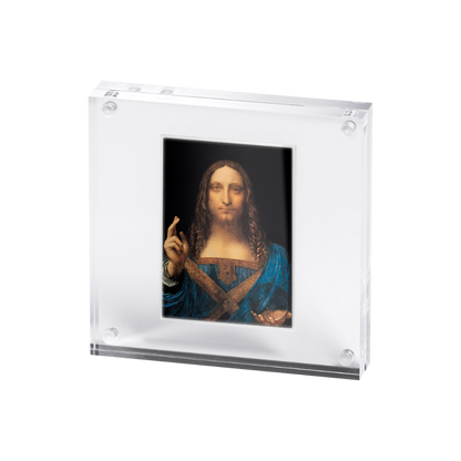 Salvator Mundi Da Vinci 1 Oz Silver Coin 2026 MINT XXI