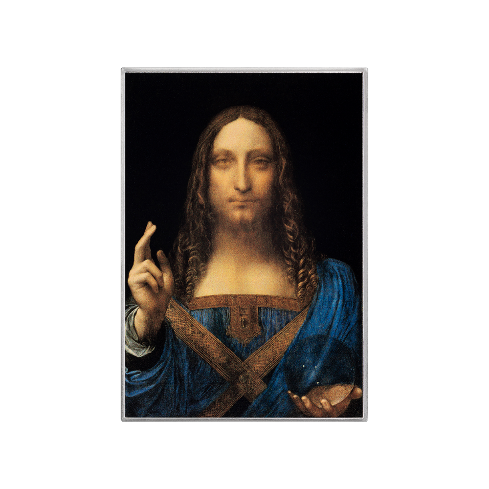 Salvator Mundi Da Vinci 1 Oz Silver Coin 2026 MINT XXI