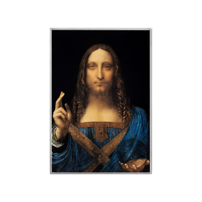 Salvator Mundi Da Vinci 1 Oz Silver Coin 2026 MINT XXI