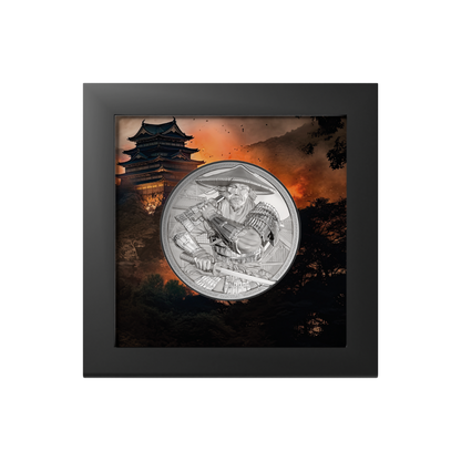 Samurai 5 Oz Silver Coin 2025