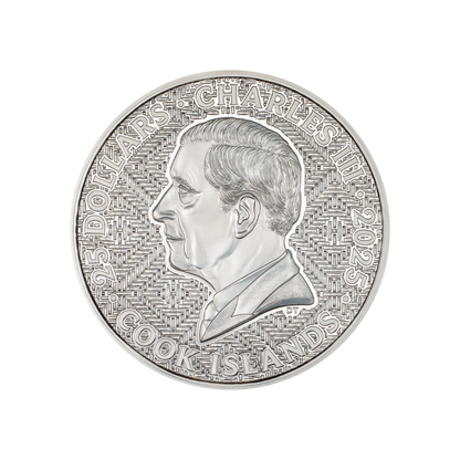 Samurai 5 Oz Silver Coin 2025