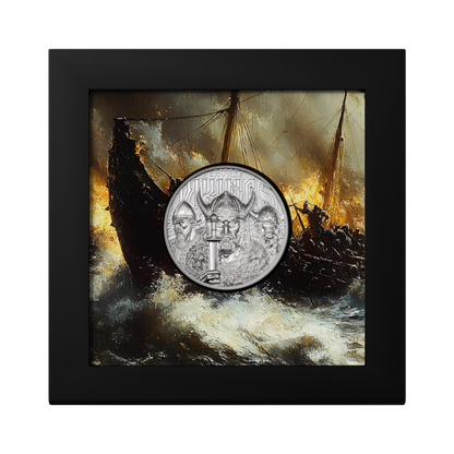 Savage Vikings Legends 1 Oz Silver Coin 2026 CIT COIN INVEST AG