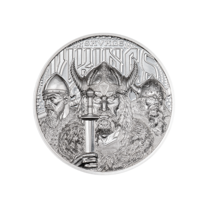 Savage Vikings Legends 1 Oz Silver Coin 2026 CIT COIN INVEST AG
