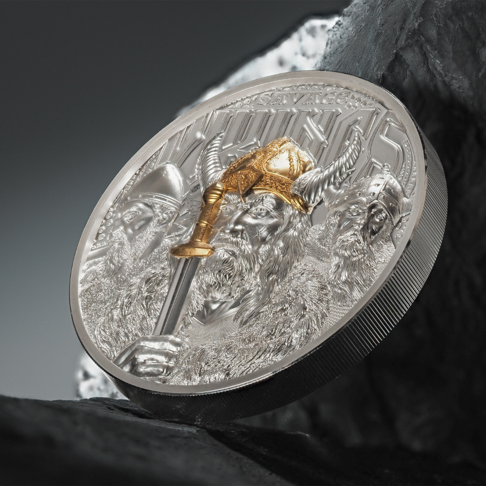 Savage Vikings Legends 3 Oz Silver Coin 2026 CIT COIN INVEST AG