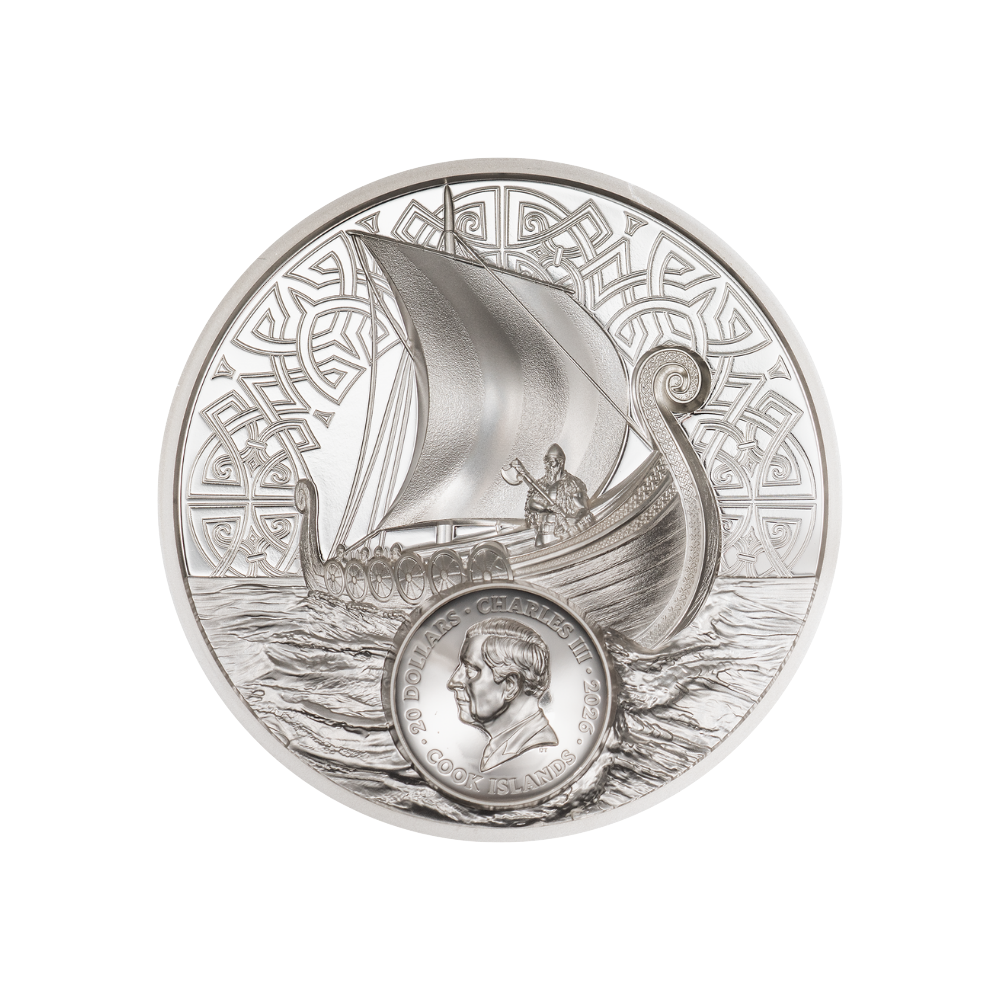 Savage Vikings Legends 3 Oz Silver Coin 2026 CIT COIN INVEST AG