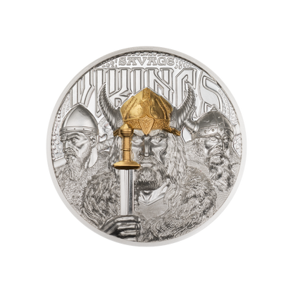 Savage Vikings Legends 3 Oz Silver Coin 2026 CIT COIN INVEST AG