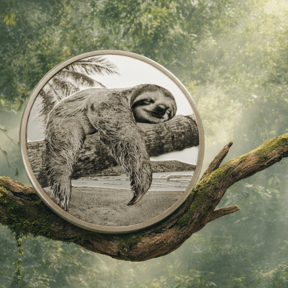 Seven Deadly Sins Sloth 1 oz Silver Coin 2026