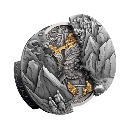Shangri-La Sliding Door Technique 5 Oz Silver Coin 2026 MDM