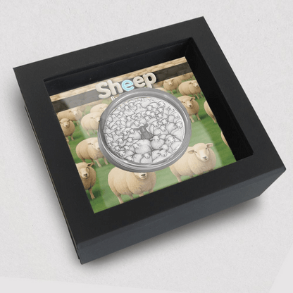 Sheep B-Different 2 Oz Silver Coin 2025