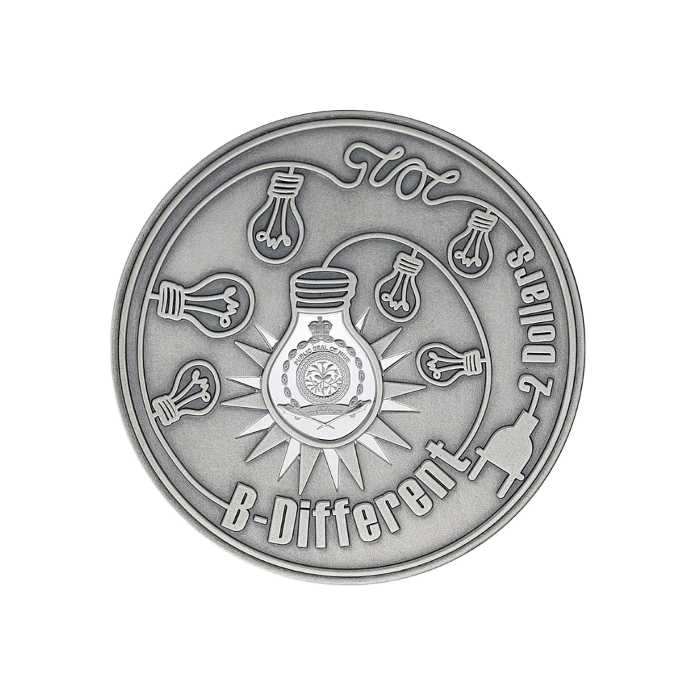 Sheep B-Different 2 Oz Silver Coin 2025