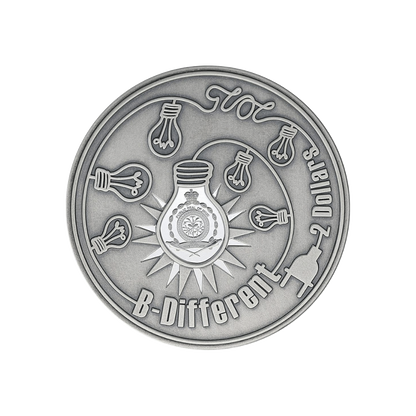 Sheep B-Different 2 Oz Silver Coin 2025