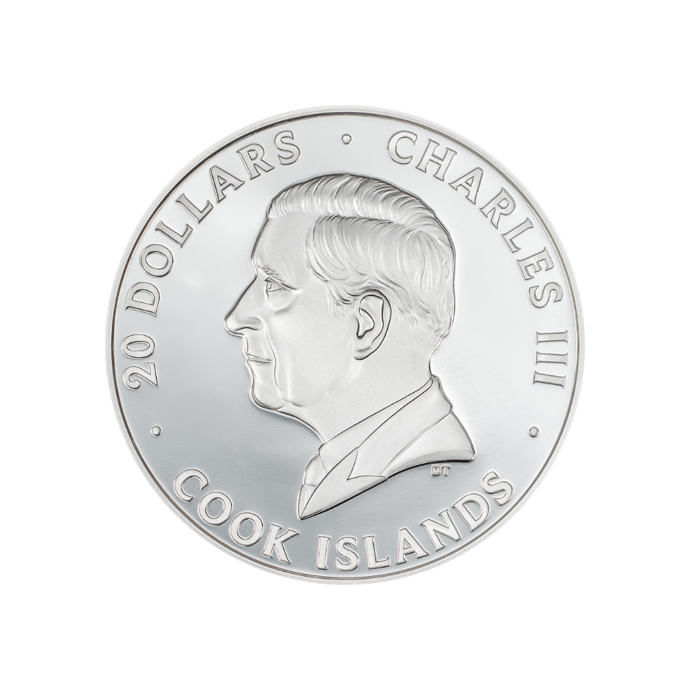Silver Burst Rhino 3 Oz Silver Coin 2025
