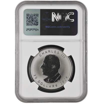 Silver Maple Leaf 1 Oz Fine Silver Ultra High Relief Coin 2024 - RP 70 - PARTHAVA COIN