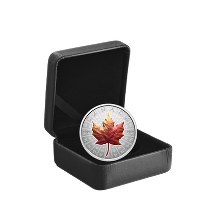 Silver Maple Leaf 1 Oz Fine Silver Ultra High Relief Coin Canada 2026 Royal Canadian Mint
