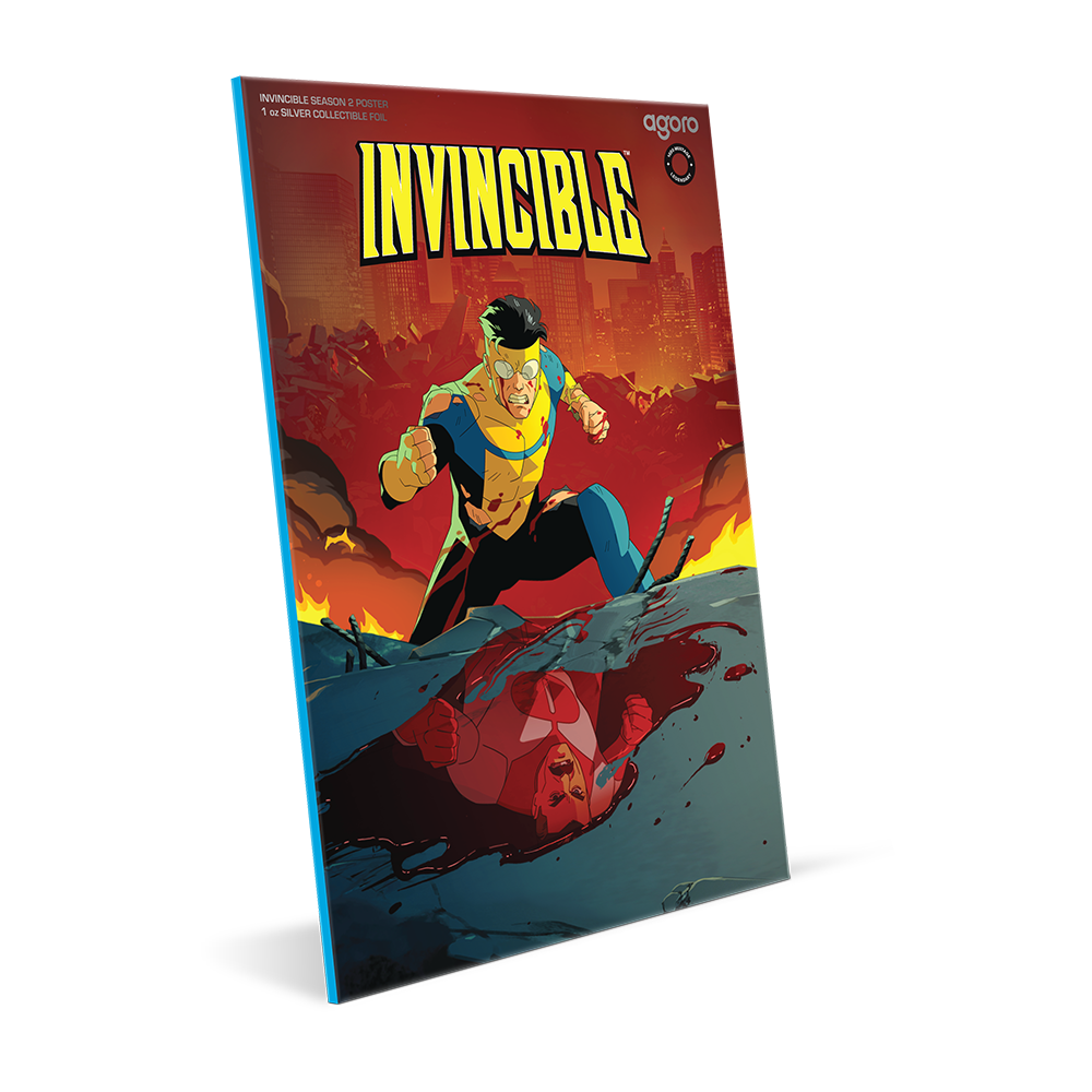 Invincible™ Season 2 Silver Collectible Poster AGORO
