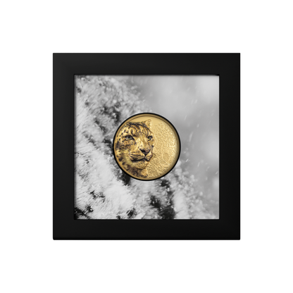 Snow Leopard Wild Mongolia 1 Oz Gold Coin 2024