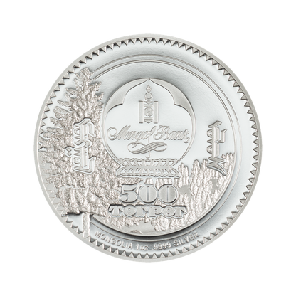 Snow Leopard Woodland Spirits 1 Oz Silver Coin 2026