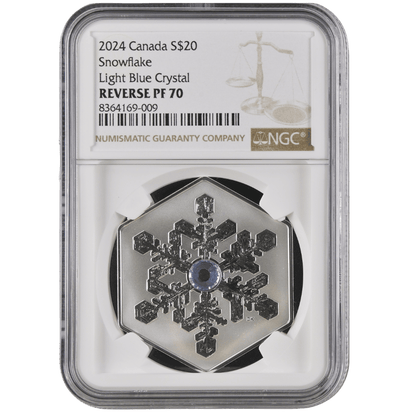 Snowflake 1 Oz Fine Silver Coin Canada 2024 - RP 70 - PARTHAVA COIN