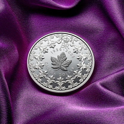 Special Edition Proof Silver Dollar 100th Anniversary of the Birth of Queen Elizabeth II 2026 Royal Canadian Mint