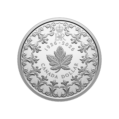 Special Edition Proof Silver Dollar 100th Anniversary of the Birth of Queen Elizabeth II 2026 Royal Canadian Mint