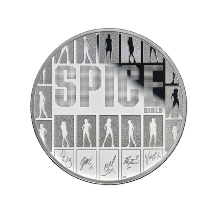 Spice Girls Legends of Music 5 Oz Silver Coin 2026 MDM