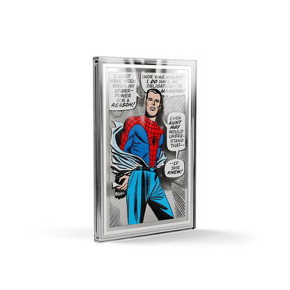 Marvel The Power, The Duty, The Choice 1 Oz Silver Collectible Agoro