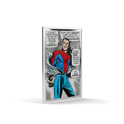 Marvel The Power, The Duty, The Choice 1 Oz Silver Collectible Agoro