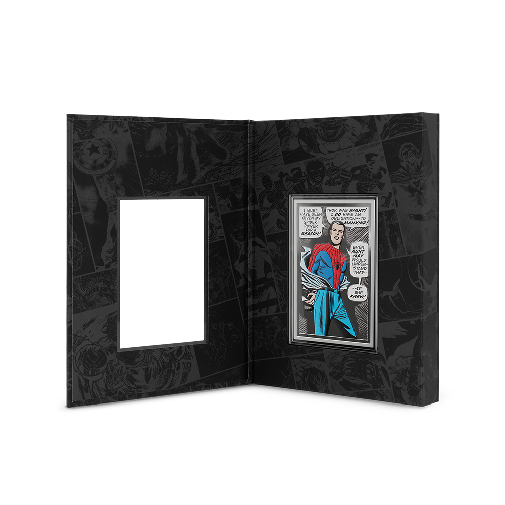 Marvel The Power, The Duty, The Choice 1 Oz Silver Collectible Agoro