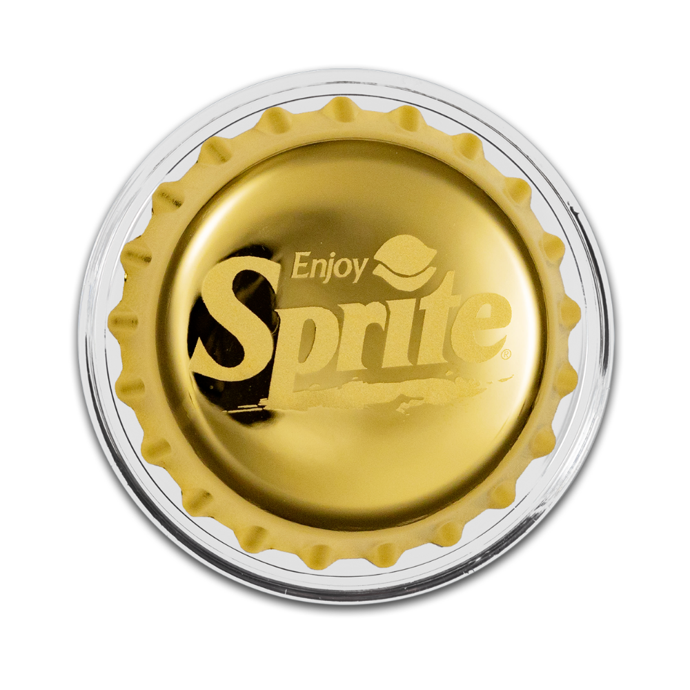 Sprite® 65th Anniversary 1.2g Gold Bottlecap 2026 PAMP
