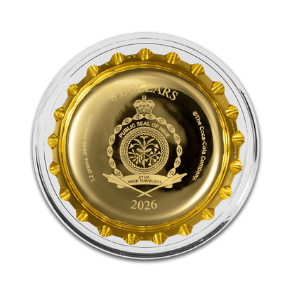 Sprite® 65th Anniversary 1.2g Gold Bottlecap 2026 PAMP