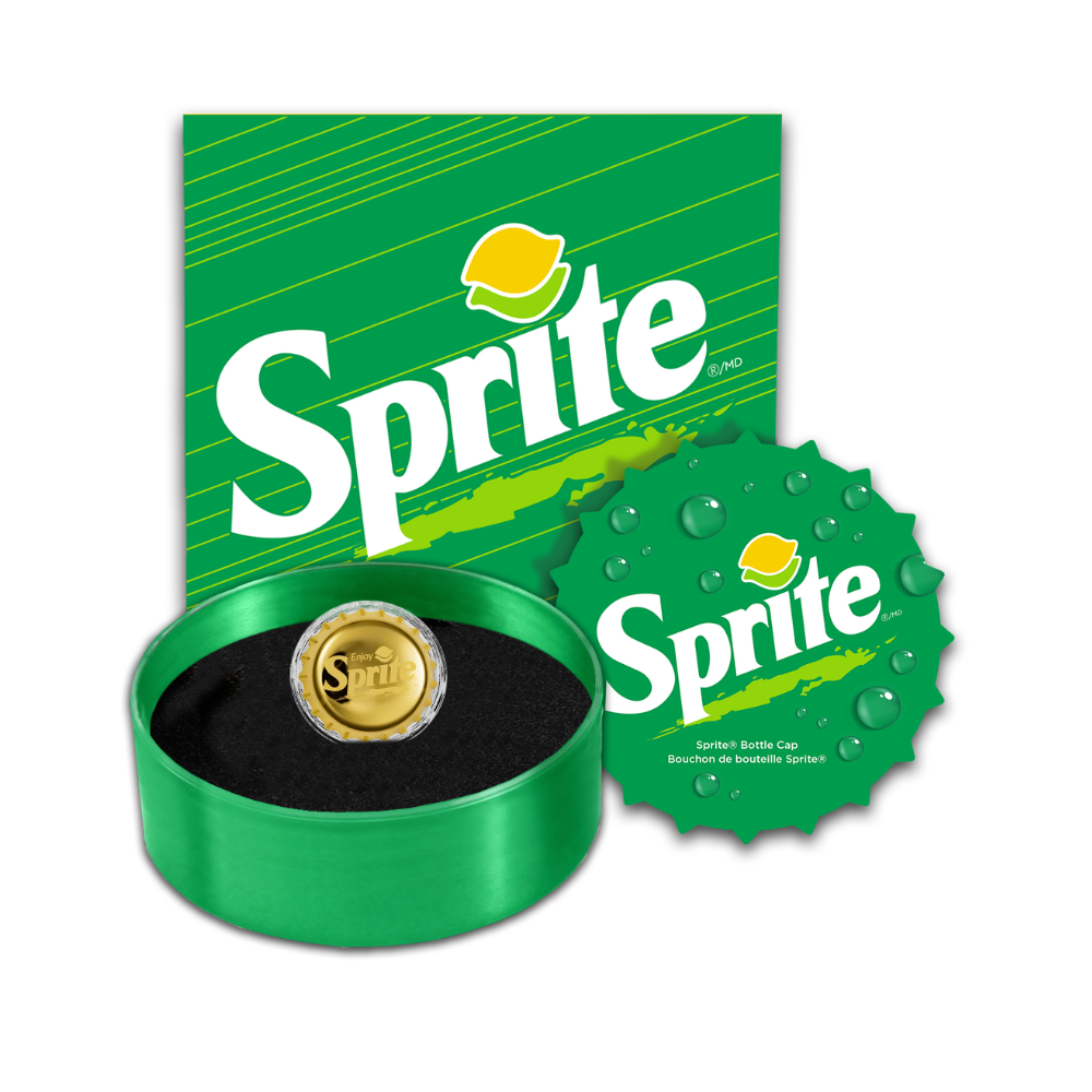 Sprite® 65th Anniversary 1.2g Gold Bottlecap 2026 PAMP