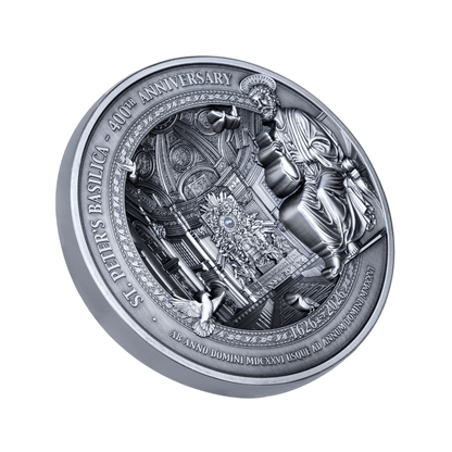 St. Peter's Basilica 400g Silver Coin 2026