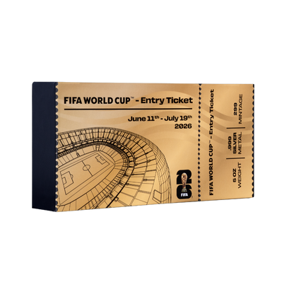 Stadium Sliding Door FIFA World Cup 5 Oz Silver Coin 2026