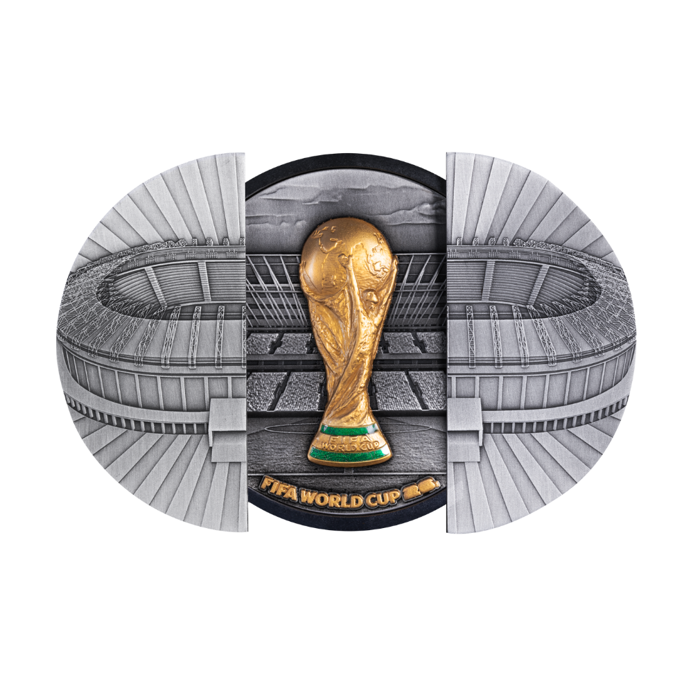 Stadium Sliding Door FIFA World Cup 5 Oz Silver Coin 2026