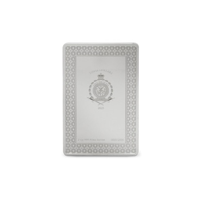 STAR SIGNS OF THE ZODIAC Aquarius 2 Oz Silver Coin $3 Niue 2025 - PARTHAVA COIN