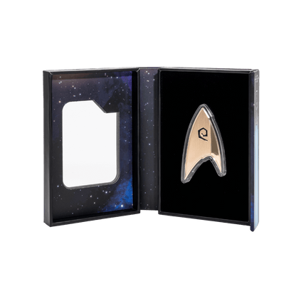 Star Trek Starfleet Divisions Operations Insignia 1 Oz Silver Coin - PARTHAVA COIN