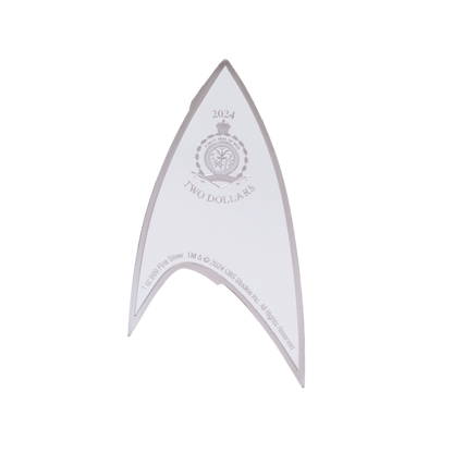 Star Trek Starfleet Divisions Medical Insignia 1 Oz Silver Coin - PARTHAVA COIN