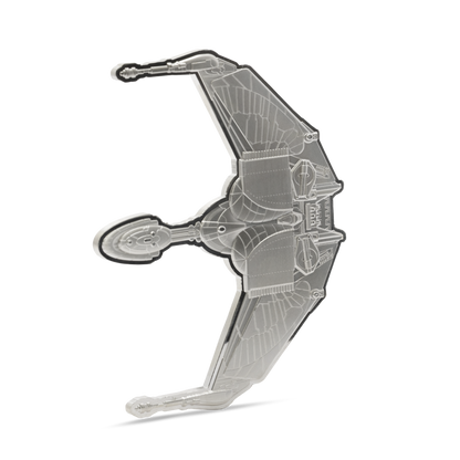 Star Trek Ships – Klingon Bird of Prey Silver Coin agoro