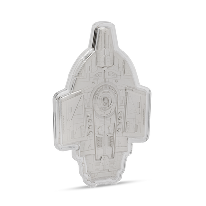 Star Trek Ships – U.S.S. Defiant NX-74205 Pure Silver Collectible
