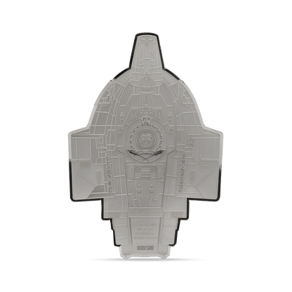 Star Trek Ships – U.S.S. Defiant NX-74205 Pure Silver Collectible