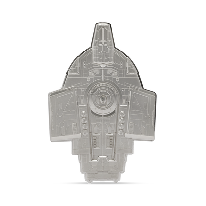Star Trek Ships – U.S.S. Defiant NX-74205 Pure Silver Collectible