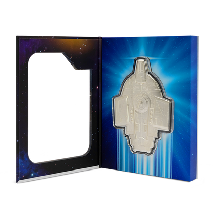 Star Trek Ships – U.S.S. Defiant NX-74205 Pure Silver Collectible