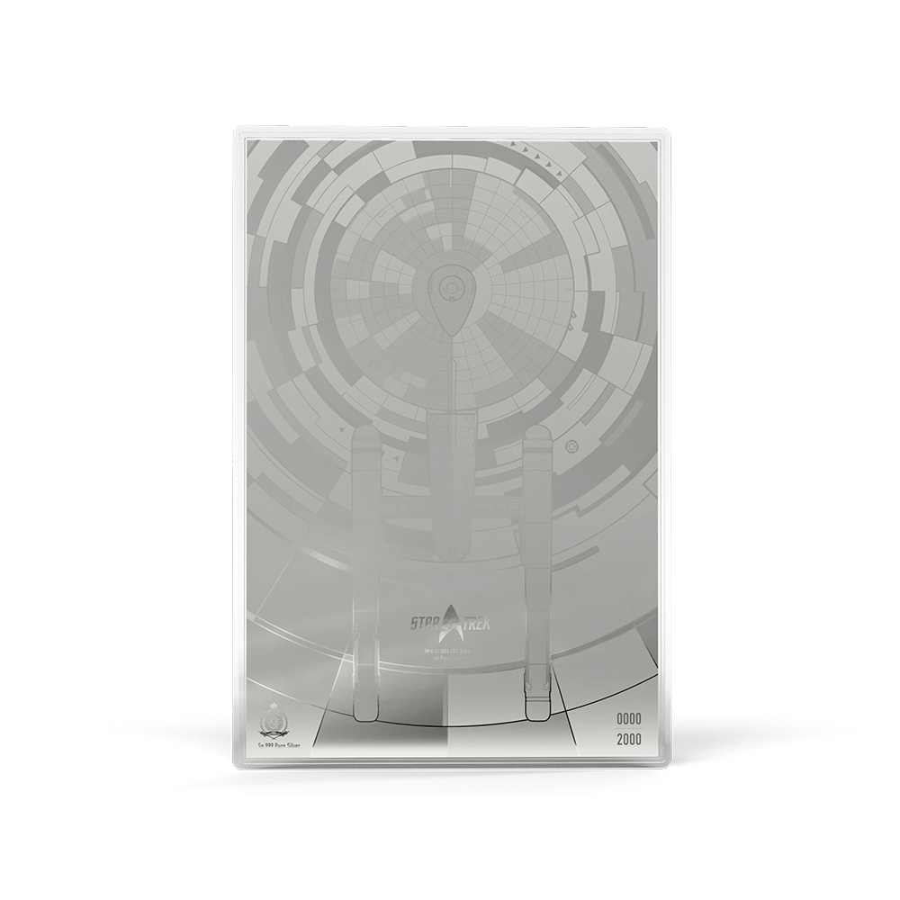 Star Trek Spock Silver Collectible Foil